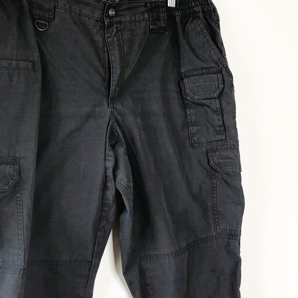 5.11 511 Tactical Series Cargo Pants Men’s 20 Black Cargo Utility Work - Picture 5 of 6